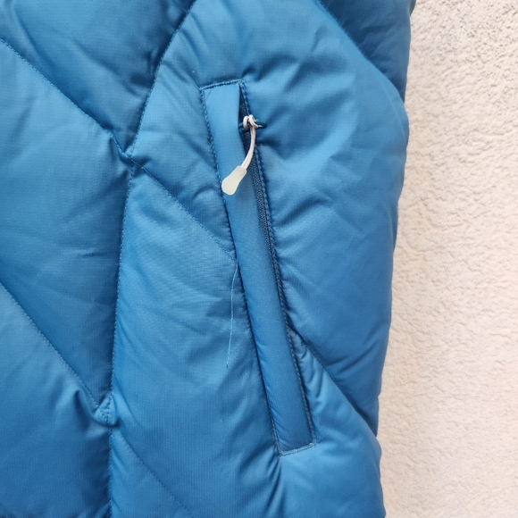 CABELA'S Women's Vest Large Blue Goose Down Warm Quilted Outdoor - Picture 13 of 14